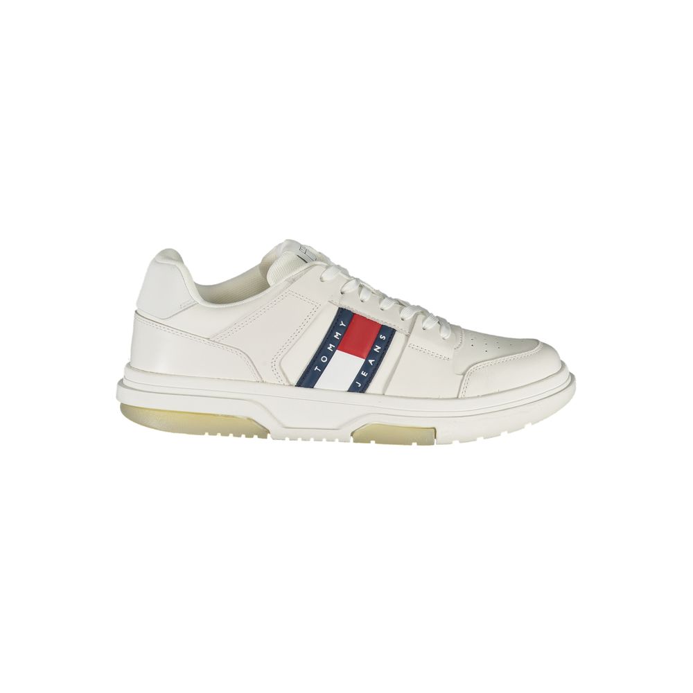 Tommy Hilfiger White Polyethylene Men Sneaker by Tommy Hilfiger