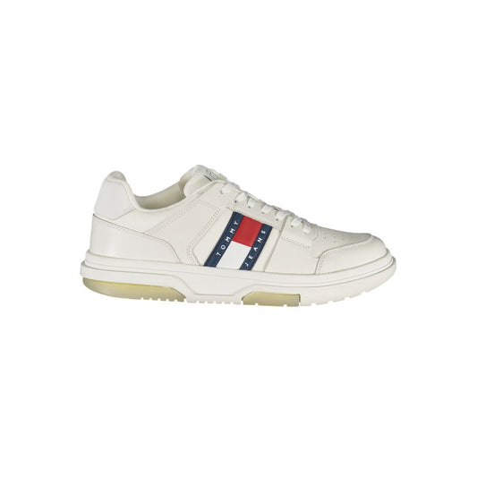 Tommy Hilfiger White Polyethylene Men Sneaker by Tommy Hilfiger