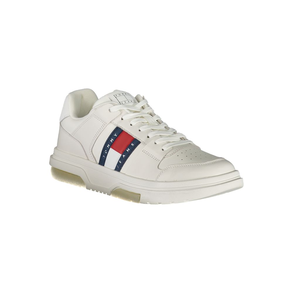 Tommy Hilfiger White Polyethylene Men Sneaker by Tommy Hilfiger