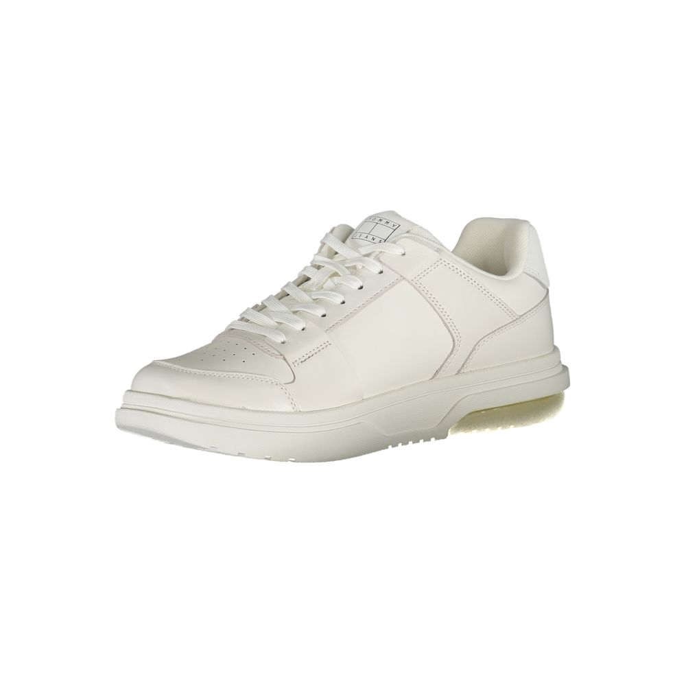 Tommy Hilfiger White Polyethylene Men Sneaker by Tommy Hilfiger