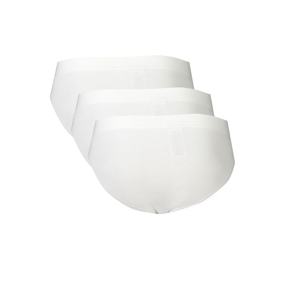 Sous-vêtements pour hommes en polyester blanc Bikkembergs