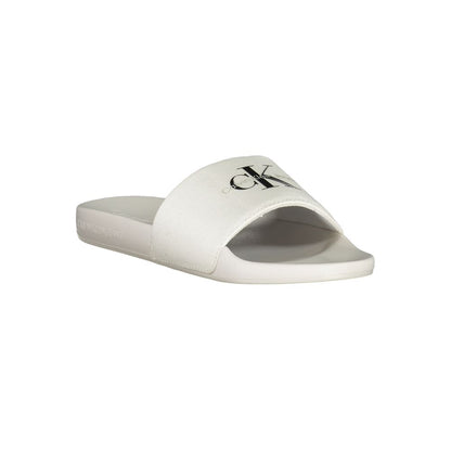 Calvin Klein White Polyester Women Sandal by Calvin Klein