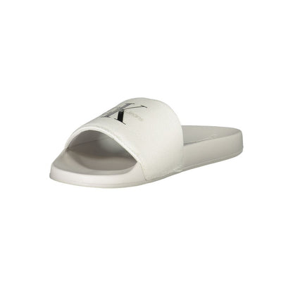 Calvin Klein White Polyester Women Sandal by Calvin Klein