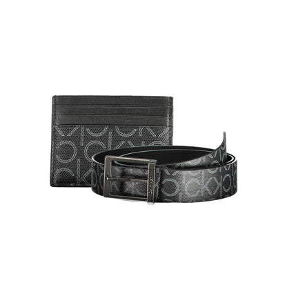 Portefeuille Calvin Klein en polyéthylène noir pour homme