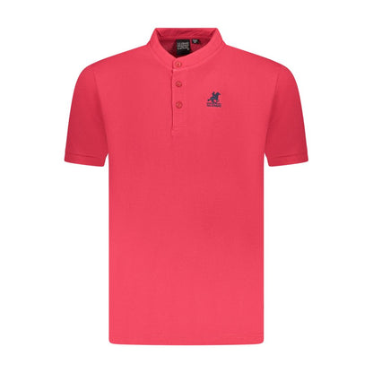 Polo US Grand Polo rouge en coton pour homme