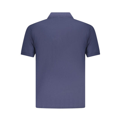 US Grand Polo Blue Cotton Men Polo Shirt