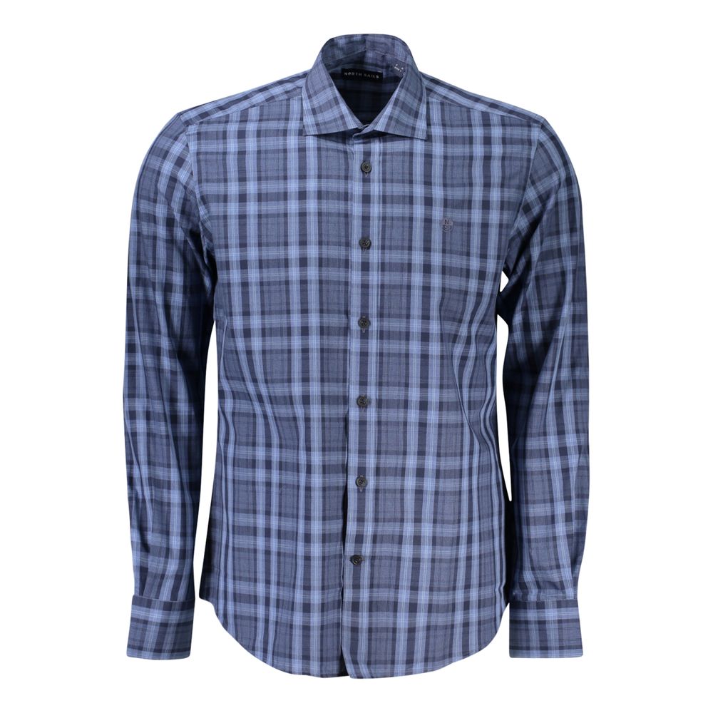 North Sails Light Blue Cotton Men Shirt by North Sails