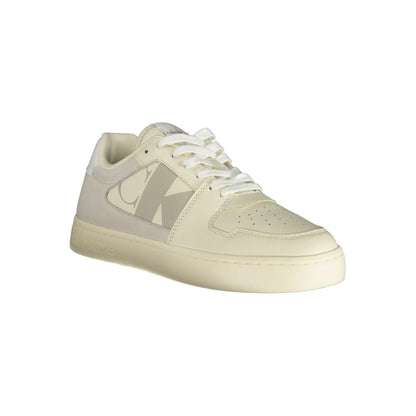 Calvin Klein White Polyethylene Men Sneaker by Calvin Klein