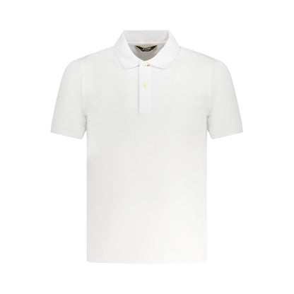 Polo en coton blanc K-WAY