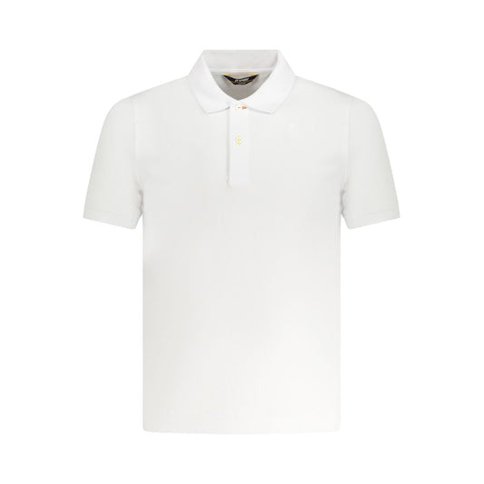 Polo en coton blanc K-WAY