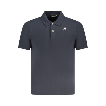 Polo en coton bleu K-WAY