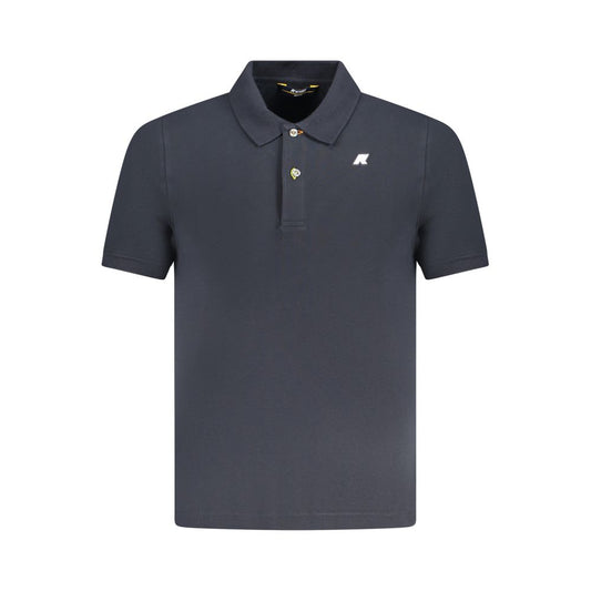 Polo en coton bleu K-WAY