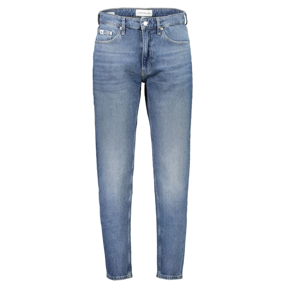 Calvin Klein Blue Cotton Jeans & Pant by Calvin Klein
