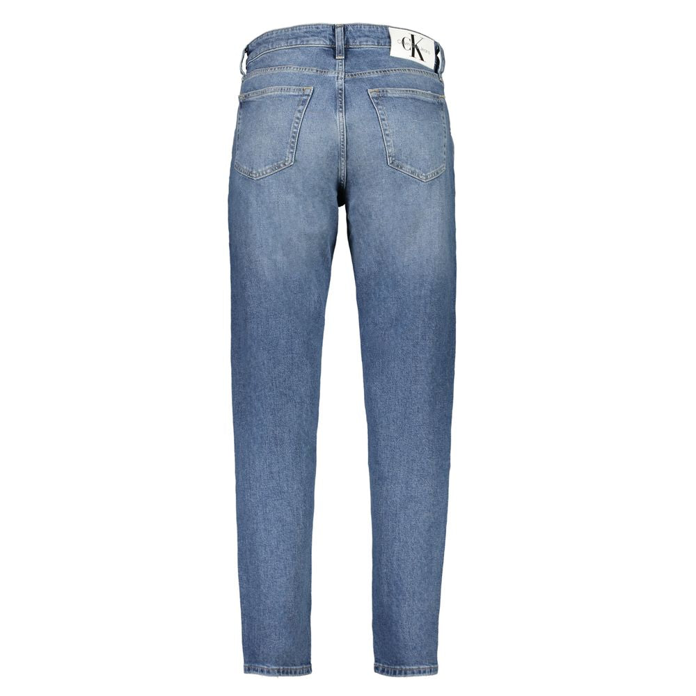 Calvin Klein Blue Cotton Jeans & Pant by Calvin Klein