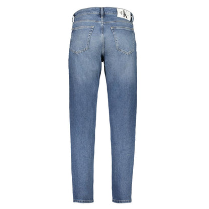 Calvin Klein Blue Cotton Jeans & Pant by Calvin Klein