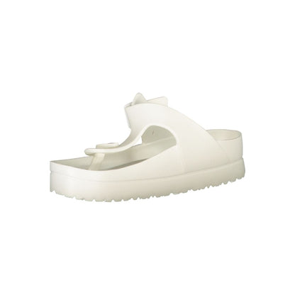 Carrera White Polyethylene Sandal by Carrera