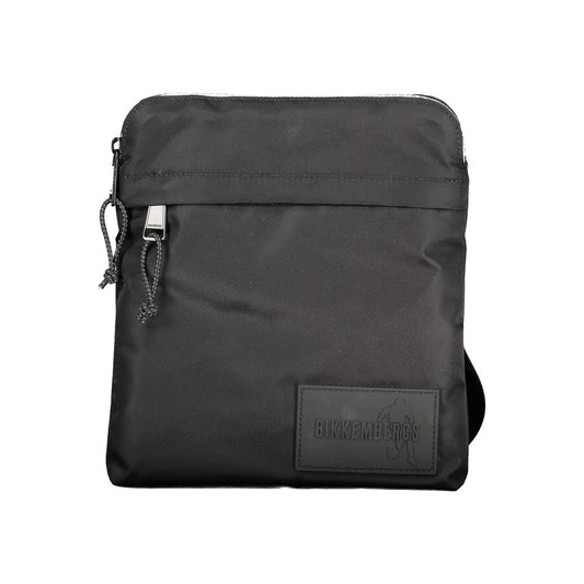 Sac à bandoulière en nylon noir Bikkembergs