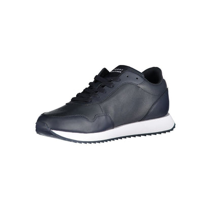 Tommy Hilfiger Blue Polyester Sneaker by Tommy Hilfiger