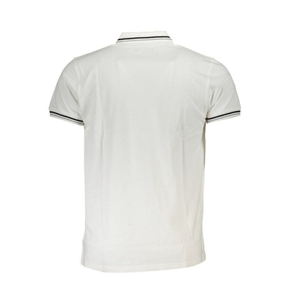 Polo Cavalli Class en coton blanc pour homme