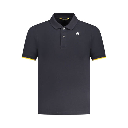 Polo en coton bleu K-WAY
