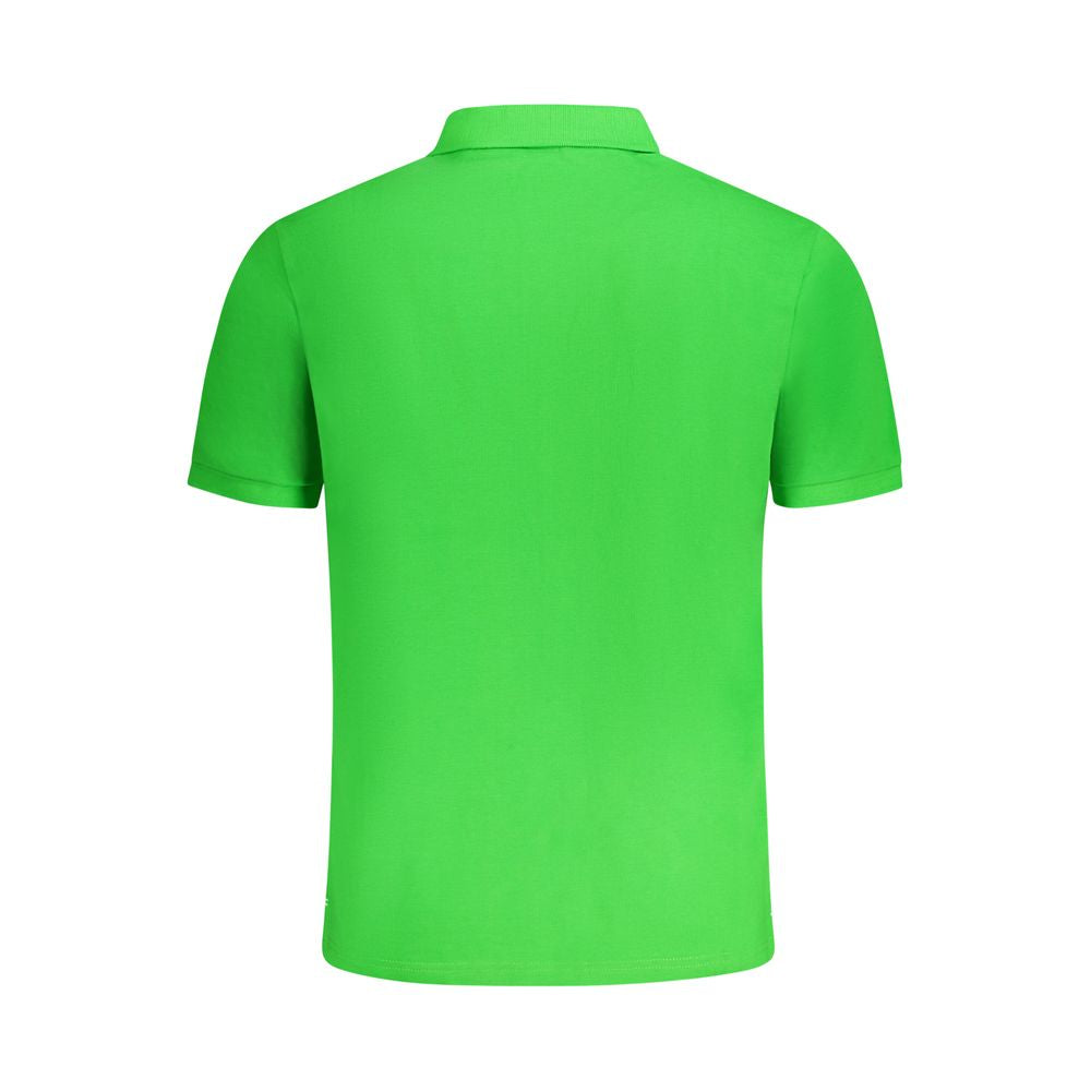 North Sails Green Cotton Men Polo Shirt by North Sails