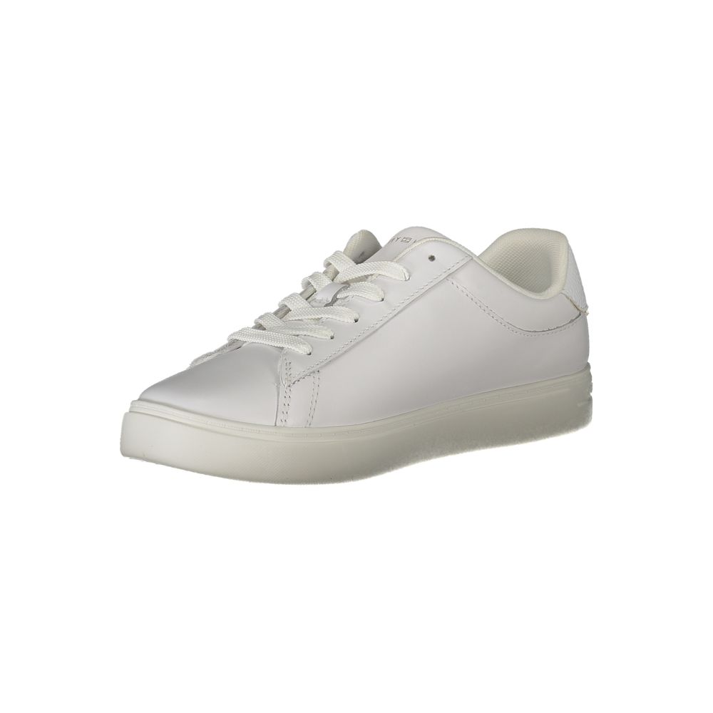 Tommy Hilfiger White Polyethylene Women Sneaker by Tommy Hilfiger