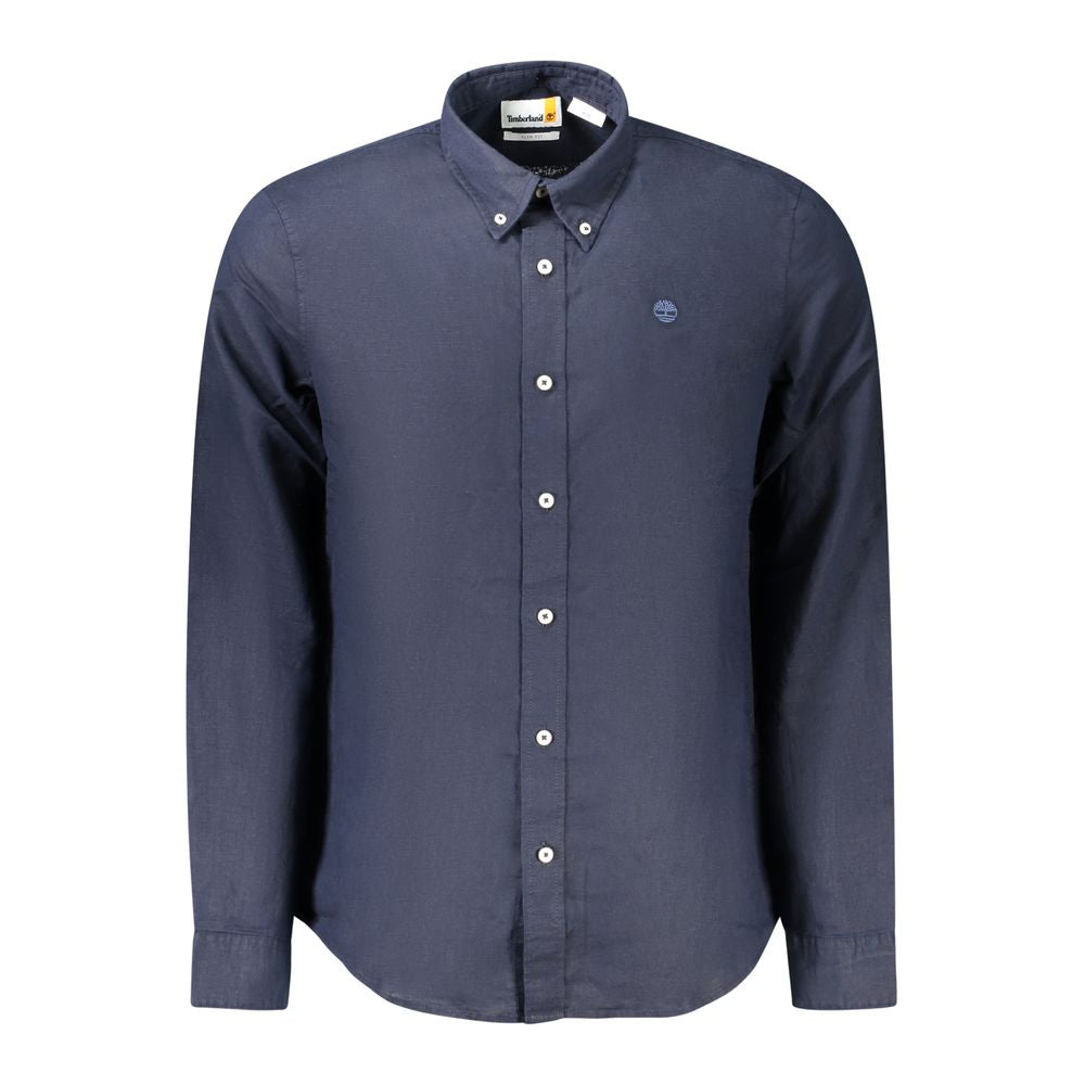 Timberland Blue Cotton Shirt by Timberland