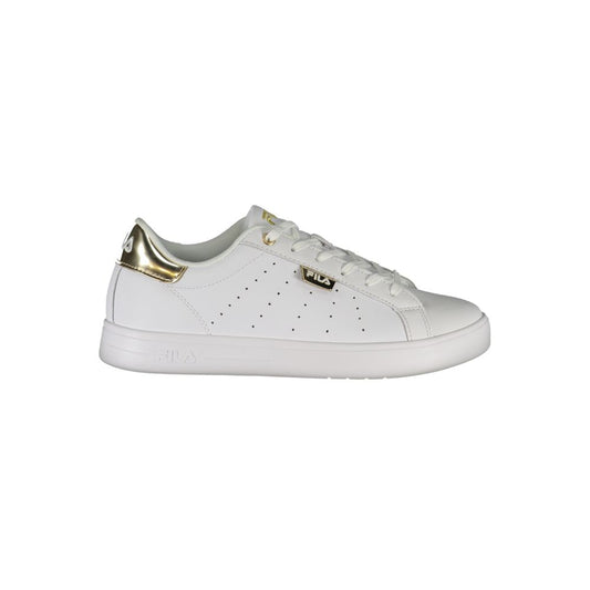 Fila Lace-Up Luxe Sneakers with Golden Accents by Fila