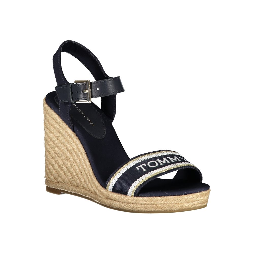 Tommy Hilfiger Blue Polyester Sandal by Tommy Hilfiger