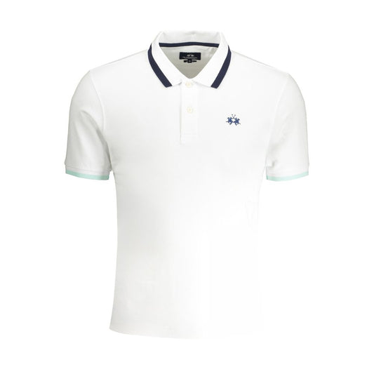 Polo en coton blanc La Martina