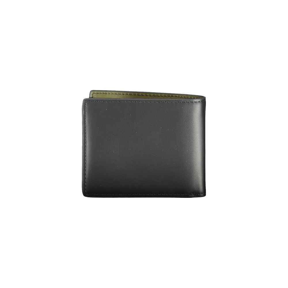 Tommy Hilfiger Black Leather Wallet by Tommy Hilfiger