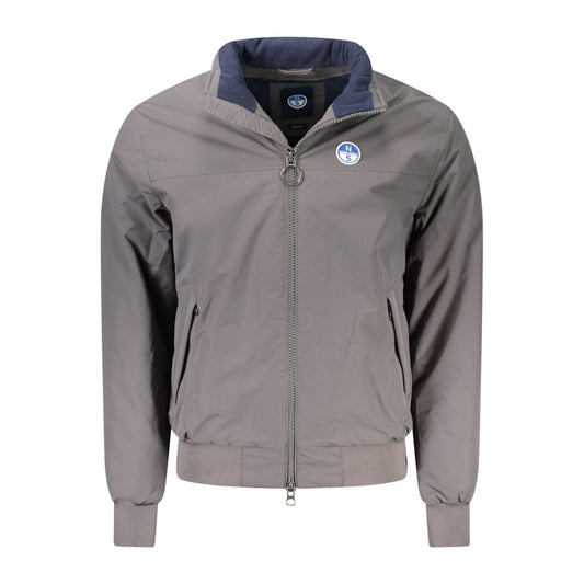 North Sails Brown Polyamide Men Jacket by North Sails