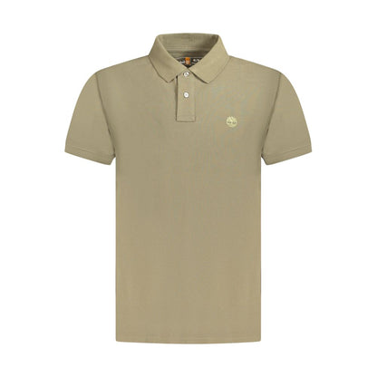Polo Timberland en coton marron pour homme