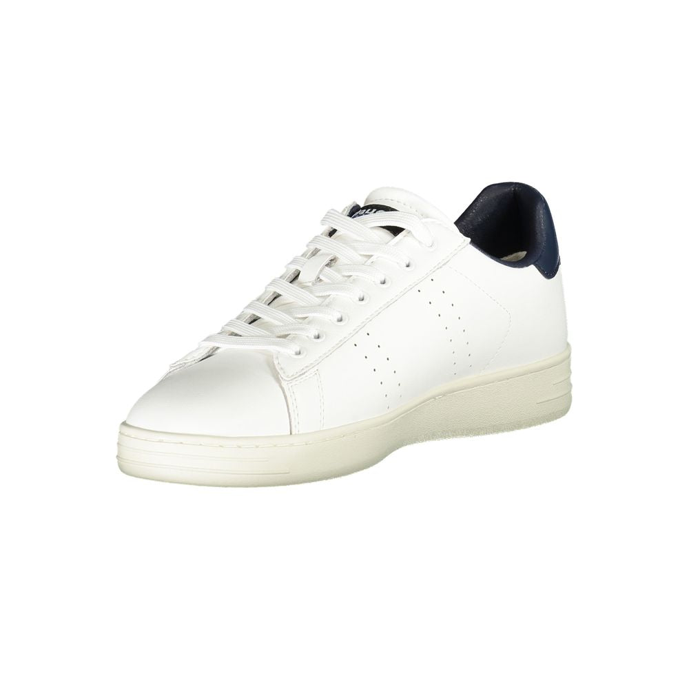 Blauer White Leather Men Sneaker by Blauer