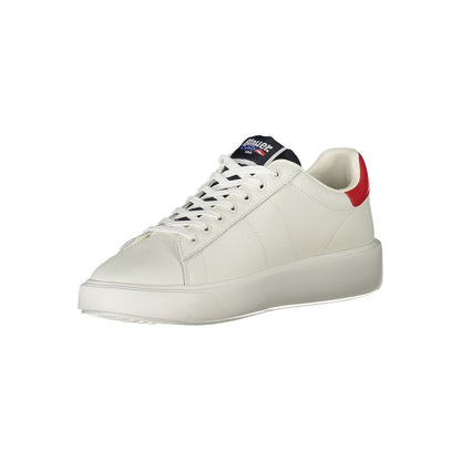 Blauer White Leather Men Sneaker by Blauer