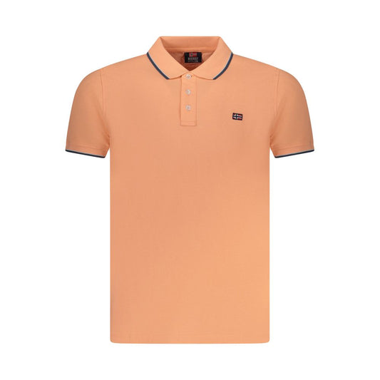 Polo homme en coton rose Norvège 1963