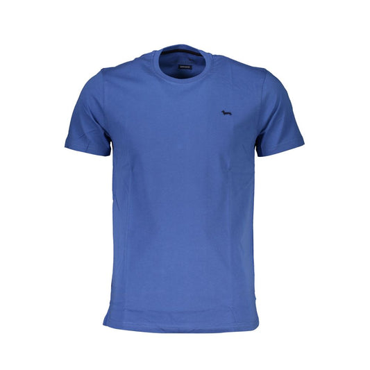 Harmont & Blaine Blue Cotton T-Shirt by Harmont & Blaine