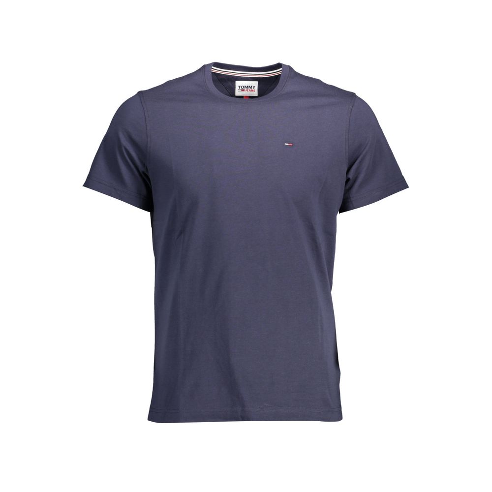 Tommy Hilfiger Blue Cotton T-Shirt by Tommy Hilfiger