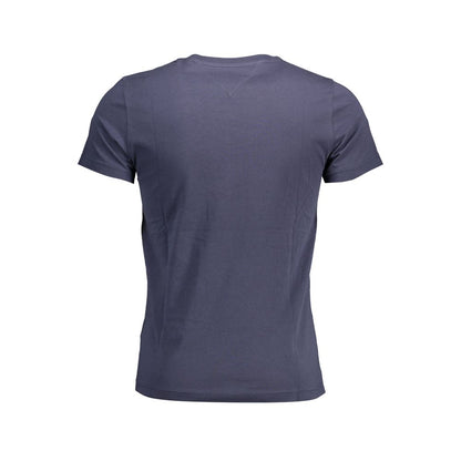 Tommy Hilfiger Blue Cotton T-Shirt by Tommy Hilfiger
