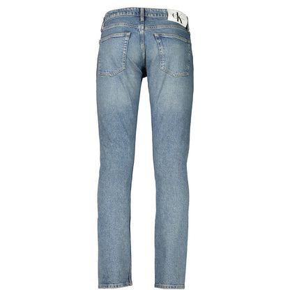 Calvin Klein Blue Cotton Jeans & Pant by Calvin Klein