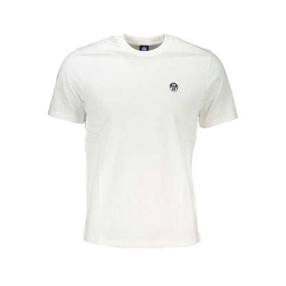 North Sails White Cotton T-Shirt by North Sails