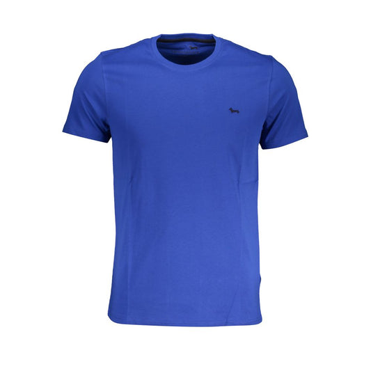 Harmont & Blaine Blue Cotton T-Shirt by Harmont & Blaine