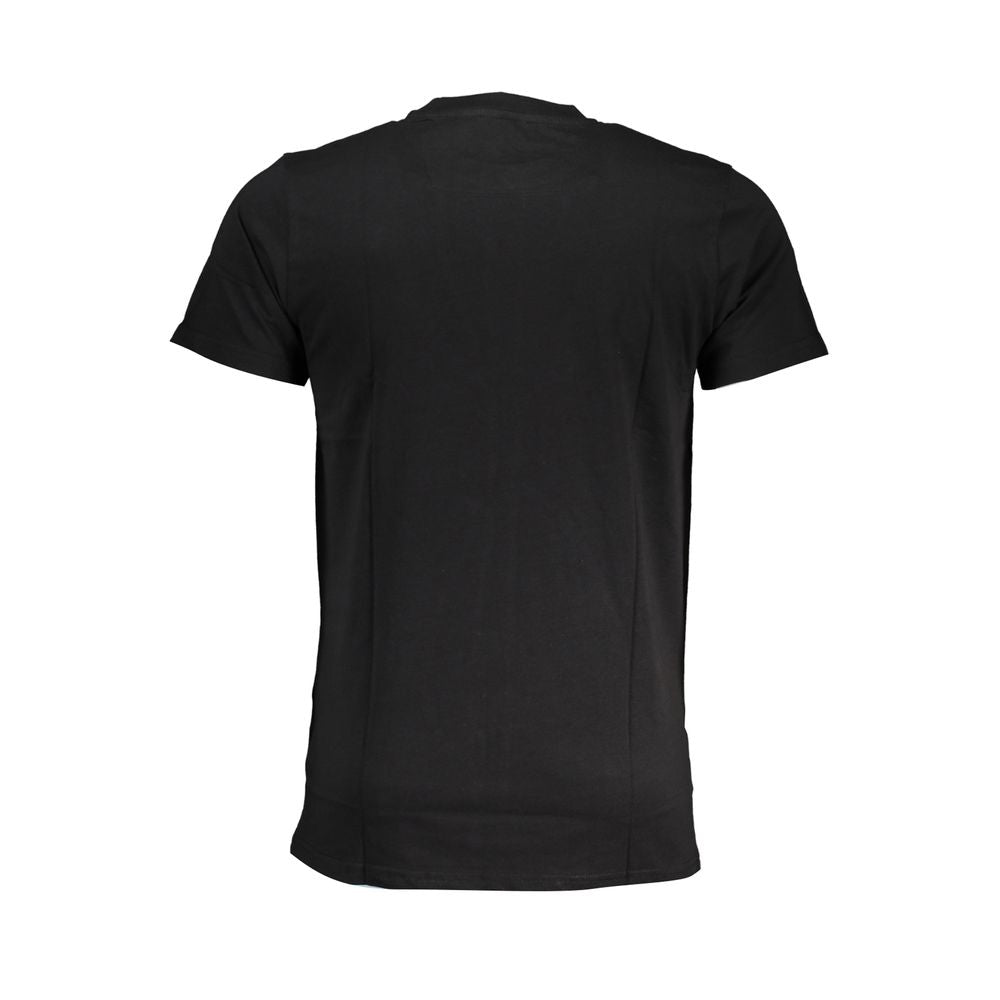 Cavalli Class Black Cotton T-Shirt by Cavalli Class