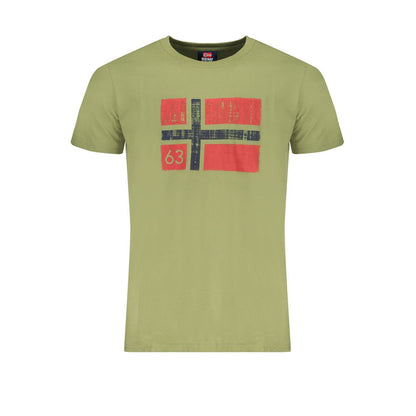 Norway 1963 Green Cotton T-Shirt by Norway 1963