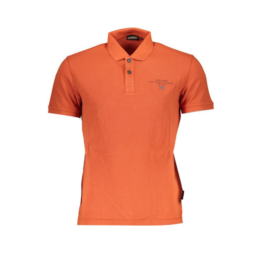 Napapijri Polo en coton orange