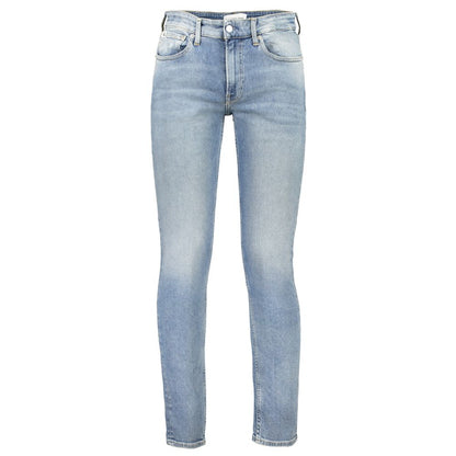 Calvin Klein Blue Cotton Jeans & Pant by Calvin Klein