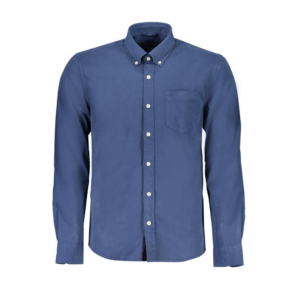 North Sails Blue Cotton Shirt by North Sails