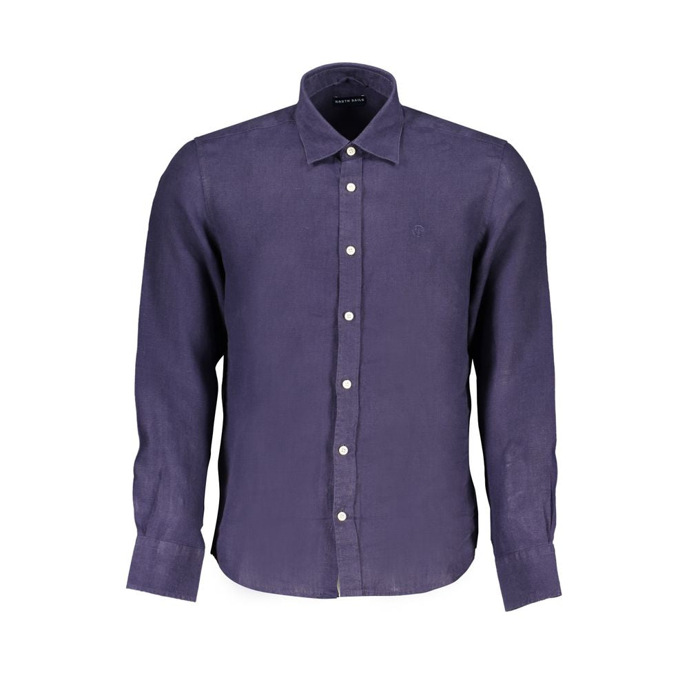 North Sails Blue Cotton Shirt by North Sails