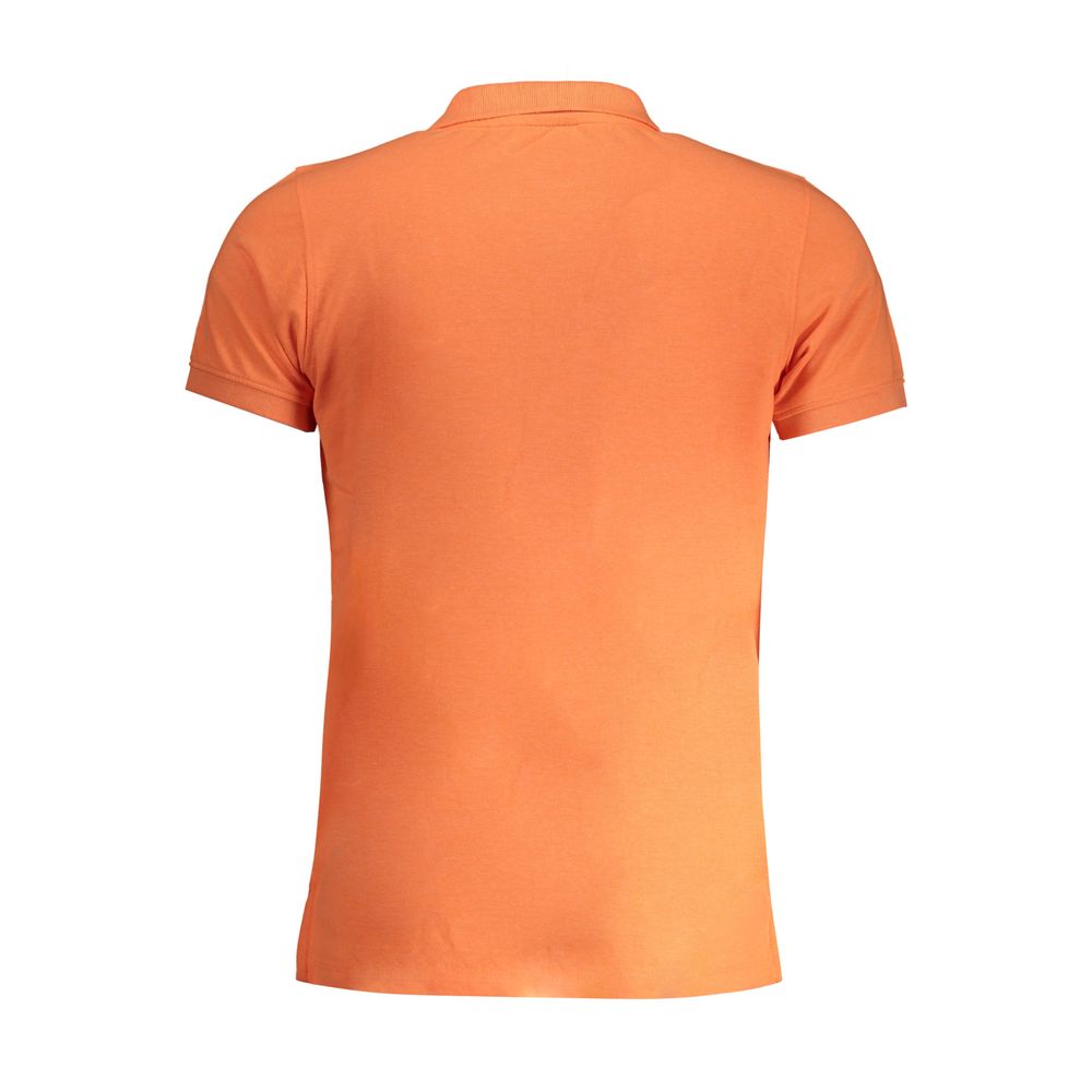 Norway 1963 Orange Cotton Polo Shirt by Norway 1963