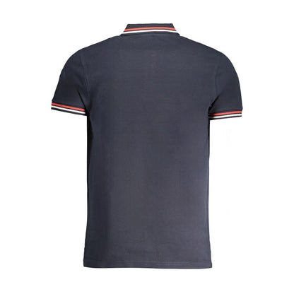 Polo en coton bleu Cavalli Class